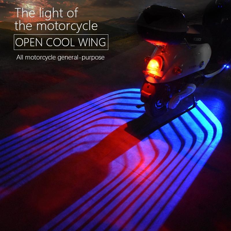 Đèn LED hình chim trang trí nội thất cho xe mô tô