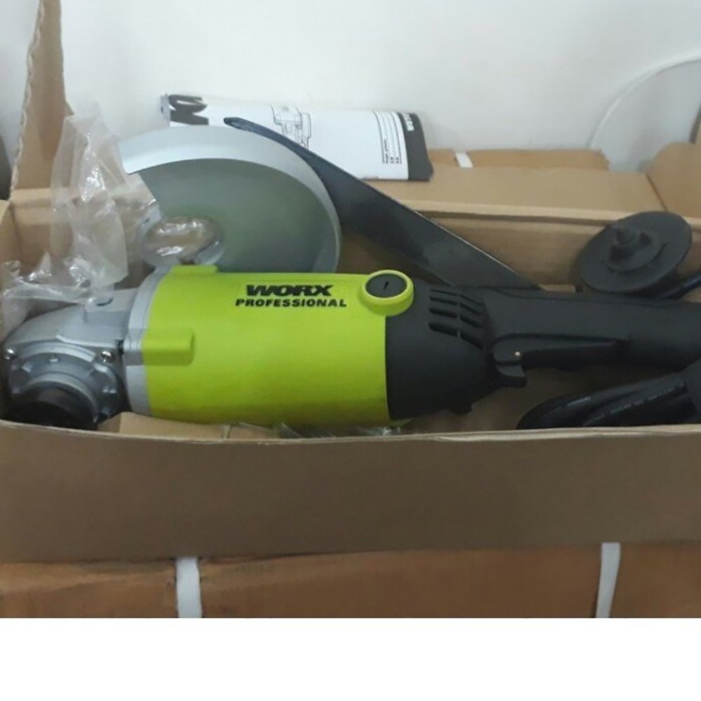 Máy Mài Góc Worx WU729 Công Suất 1400W Đĩa Mài150mm , Máy Cắt Cầm Tay Mài Kim Loại, Gỗ, Đá, Cắt Bàn - Hàng Chính Hãng