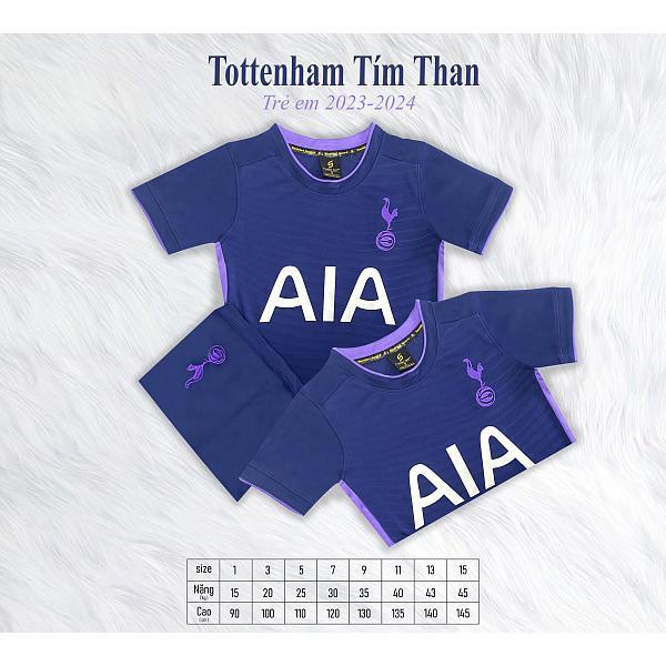 Bộ Quần Áo Bóng Đá Trẻ Em – CLB Tottenham