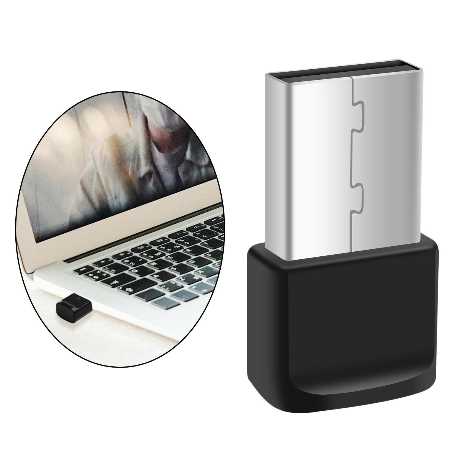 Bluetooth 5.0 USB Adapter Mini Receiver Transmitter Wireless Dongle for Computer Desktop TV Laptop Headphones