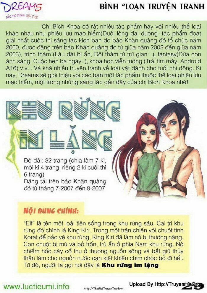 tạp chí dream chapter 1 29