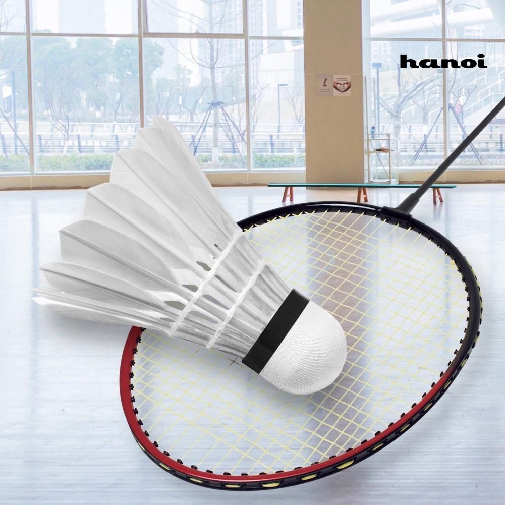 7Pcs LED Glowing Light Up Badminton Set Shuttlecock Birdies Night Lighting Ball