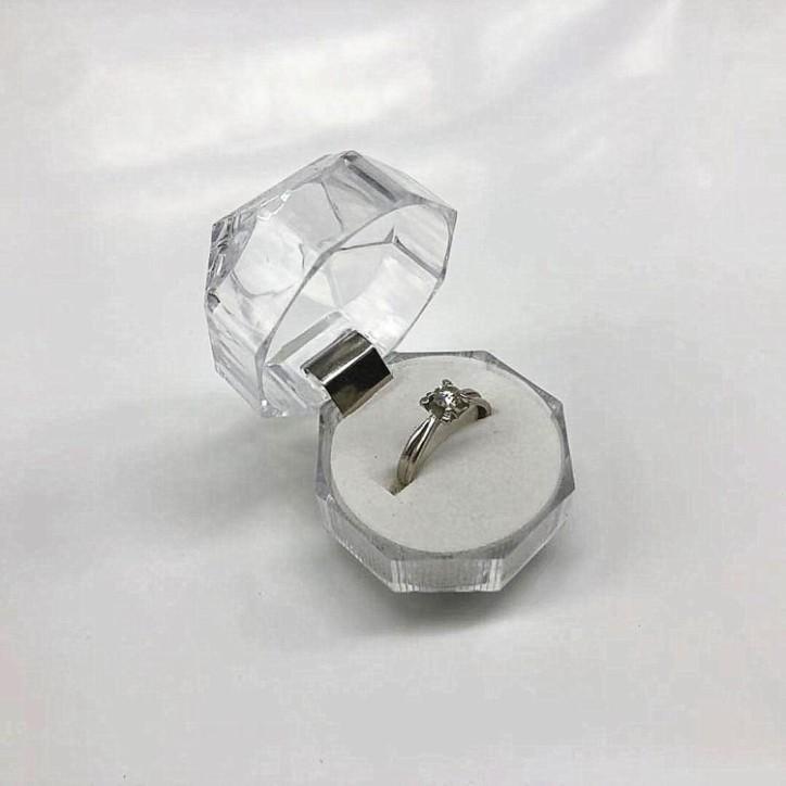 Hộp đựng trưng bày nhẫn bằng acrylic trong suốt,hộp đựng răng