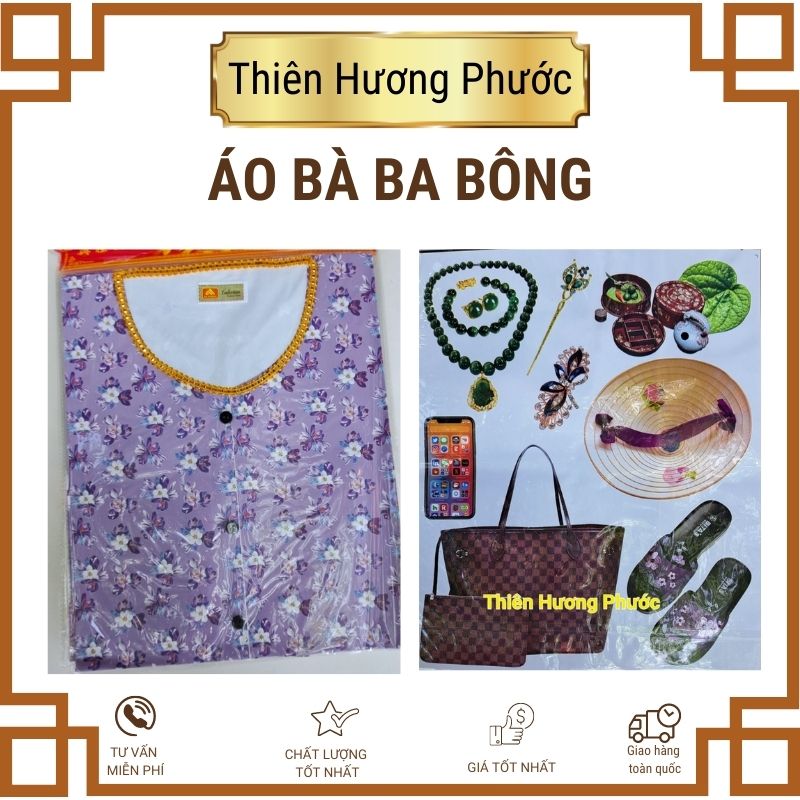 Áo quần bà ba bông bà