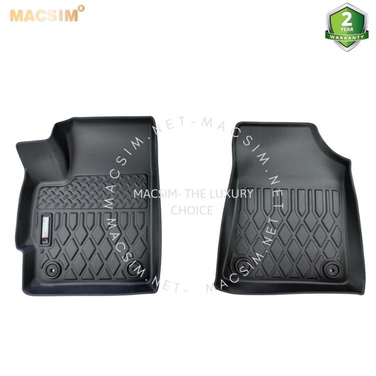 Thảm lót sàn xe ô tô VinFast VF e34 Nhãn hiệu Macsim chất liệu nhựa TPE cao cấp màu đen