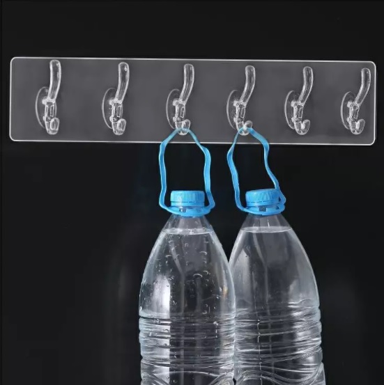 Thanh móc treo đồ đa năng dán tường siêu dính