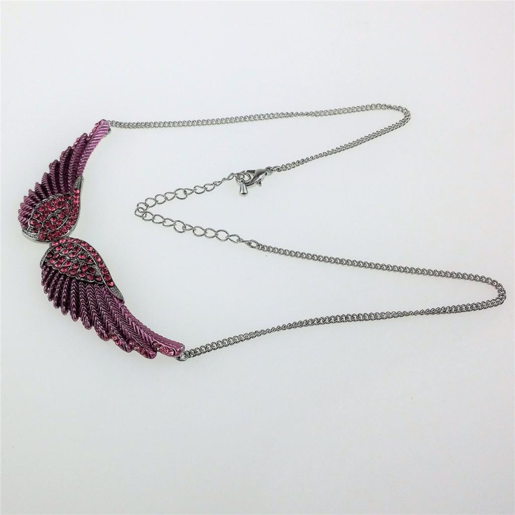 Vantage Angle Wings Necklace Wings Choker Pendant Women Fashion Jewelry