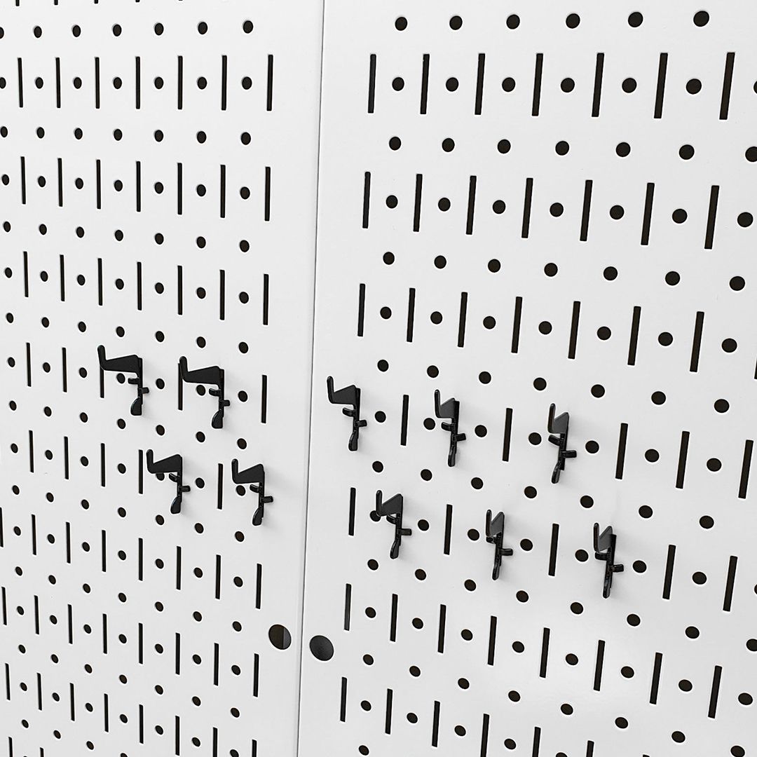 Bộ 10 Móc Dụng Cụ Nhỏ Pegboard - Móc Treo Đồ Nghề Sử Dụng Với Bảng Treo Dụng Cụ Sửa Chữa Pegboard Cơ Khí SMLIFE