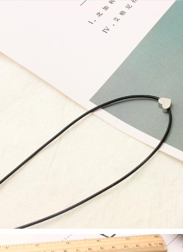 Vòng cổ choker tattoo V57 phối trái tim nhỏ xinh