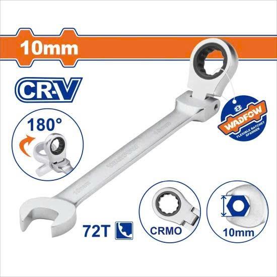 CỜ LÊ VÒNG MIỆNG TỰ ĐỘNG ĐẦU LẮC LÉO 10MM WSA6110 WADFOW - HÀNG CHÍNH HÃNG