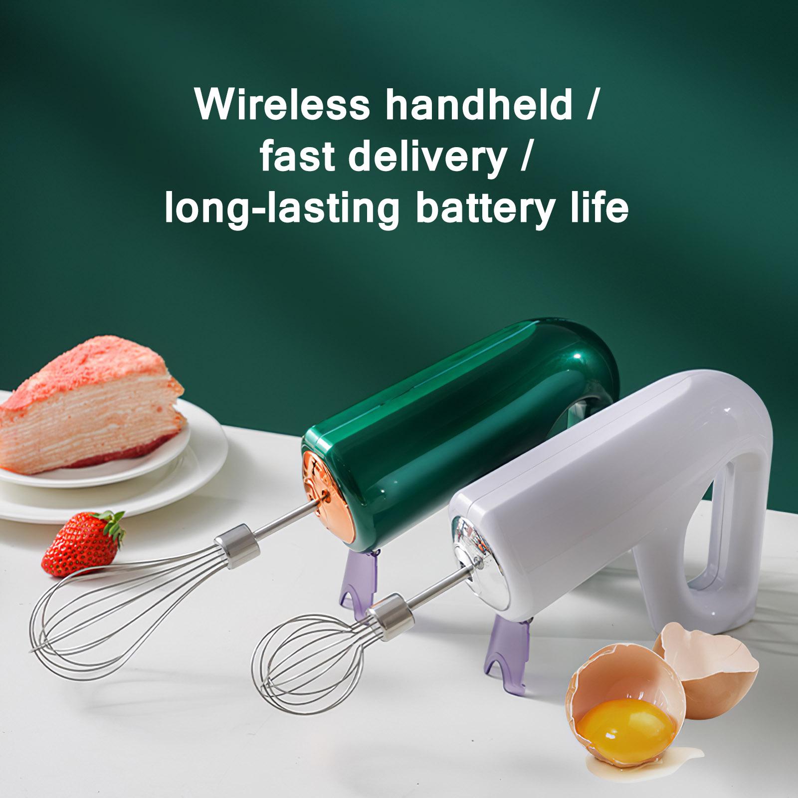 Không Dây Điện Đánh Standable Hộ Gia Đình Kem Roi Bánh Phối Bếp Dụng Cụ Nướng Bánh Với 4 Tốc Độ Chế Độ Nướng Bánh