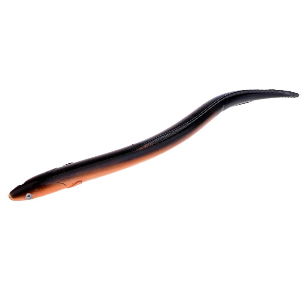 Fishing Bait Soft Silicone Realistic Eel Fishing Bait