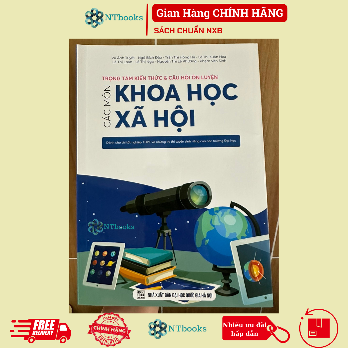Sách Trọng tâm kiến thức &amp; câu hỏi ôn luyện các môn Khoa học xã hội