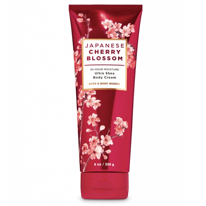 Kem Dưỡng Thể Bath And Body Works - Japanese Cherry Blossom Body Cream 226g ( phiên bản giới hạn )