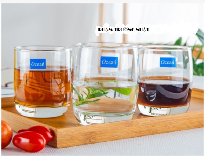 Ly Thủy Tinh Ocean Ivory Rock 265ml B13009 , 320ml B13011 , Nhập Khẩu Thái Lan