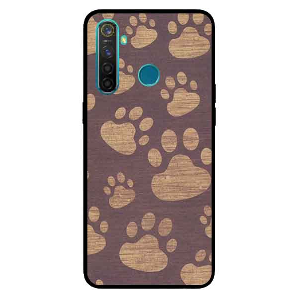 Ốp Lưng in cho Realme 5 Pro / Realme Q Mẫu Chân Hình Thú - Hàng Chính Hãng