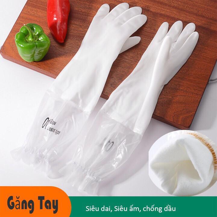 GĂNG TAY CON HƯƠU SIÊU DAI LÓT NỈ