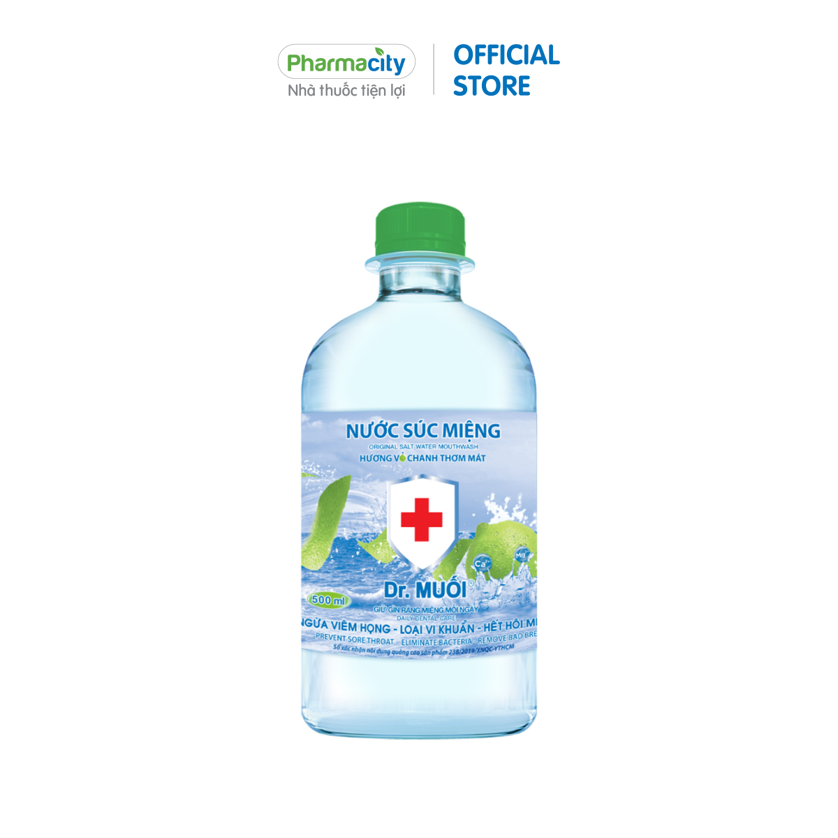 Nước Súc Miệng Dr. Muối Hương Vỏ Chanh