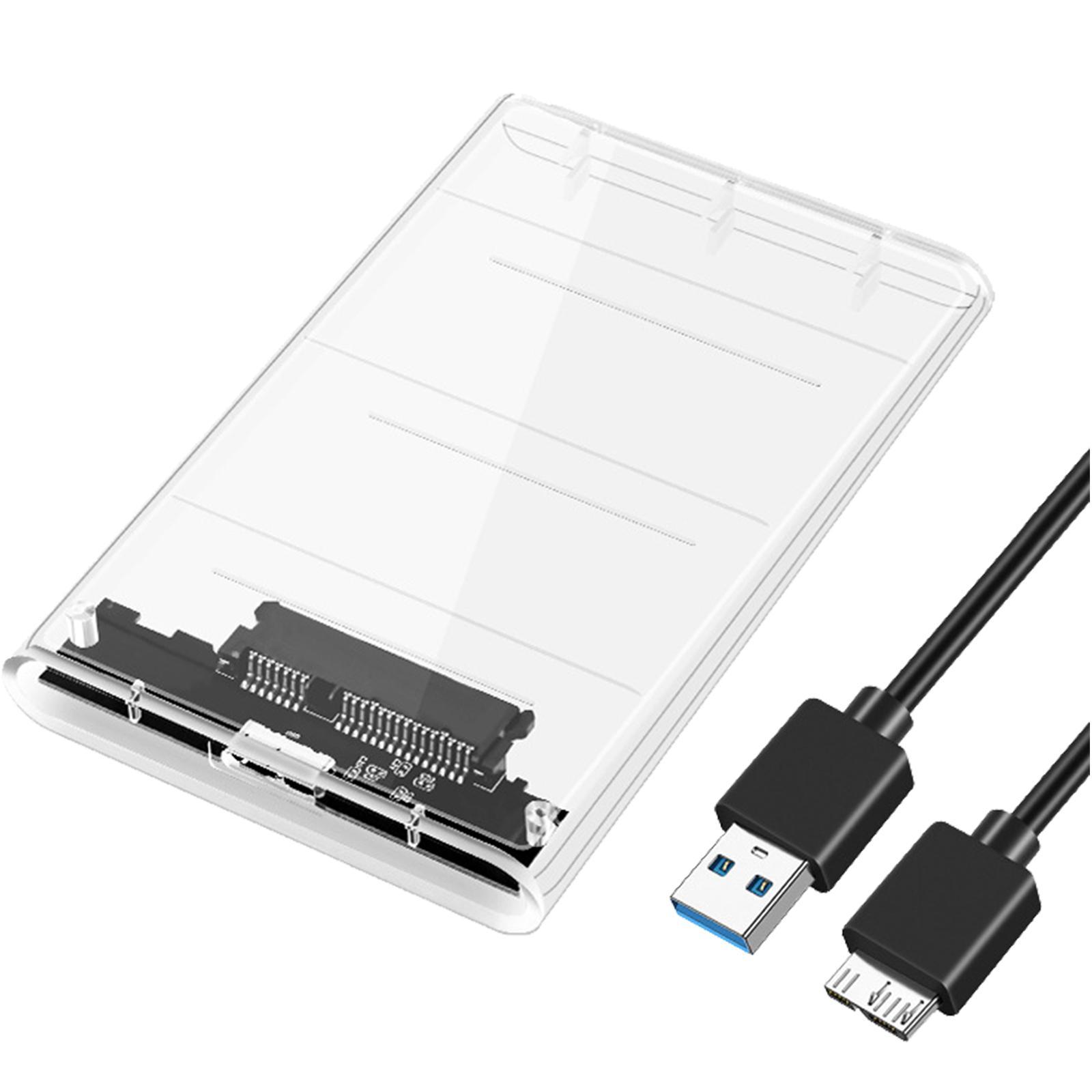 USB3.0 to External 2.5'' Enclosure Case Durable Professional Matte