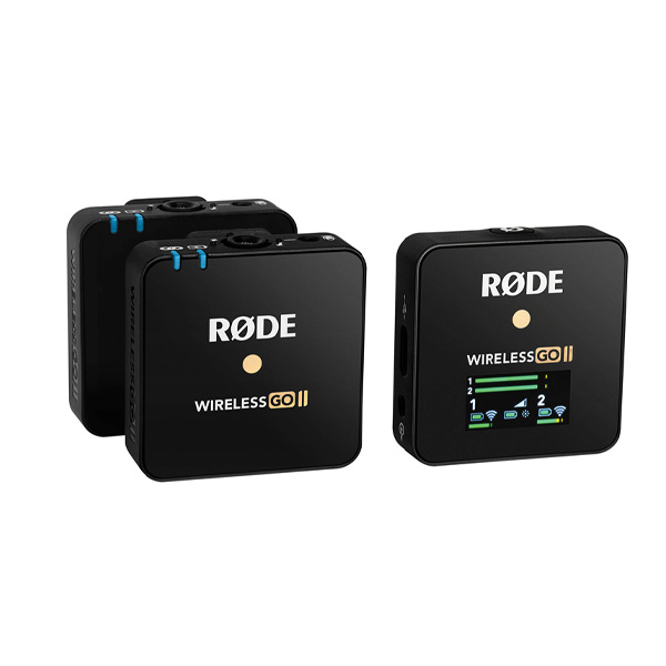 Rode wireless go II – Micro thu âm không dây 2 đầu thu - Hàng chính hãng