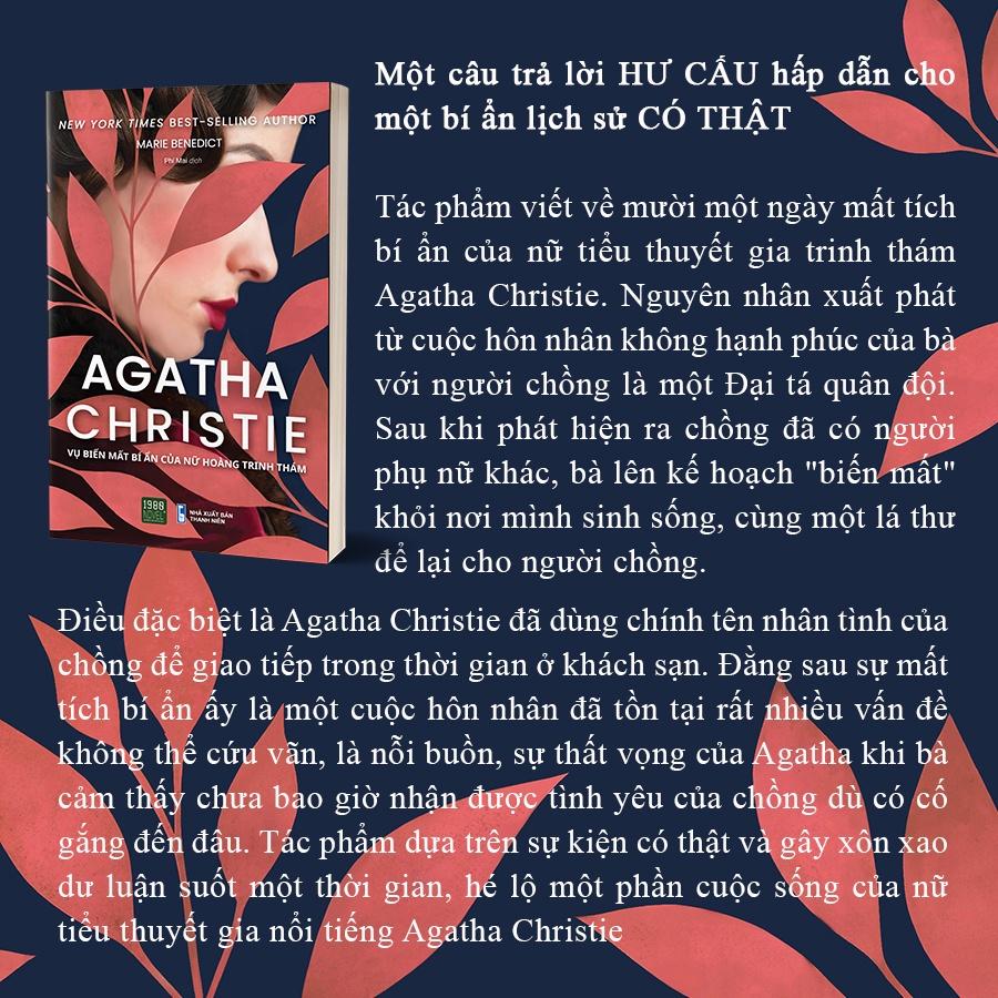 Sách Agatha Christie Vụ biến mất bí ẩn của nữ hoàng trinh thám - BẢN QUYỀN