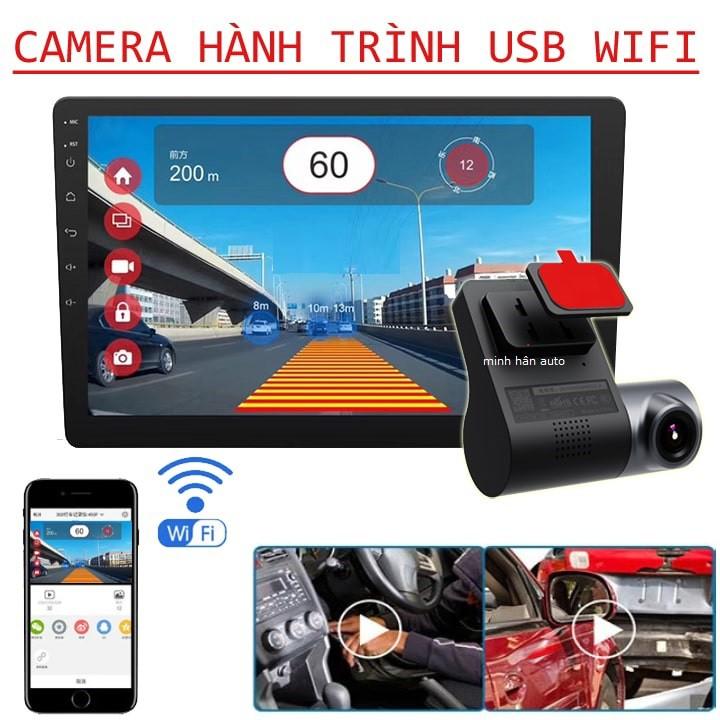 Camera V2 WIFI Camera Hành Trình Màn Hình Android - XEM VIDEO TRÊN ĐIỆN THOẠI, camera cho xe ô tô, camera hành trình