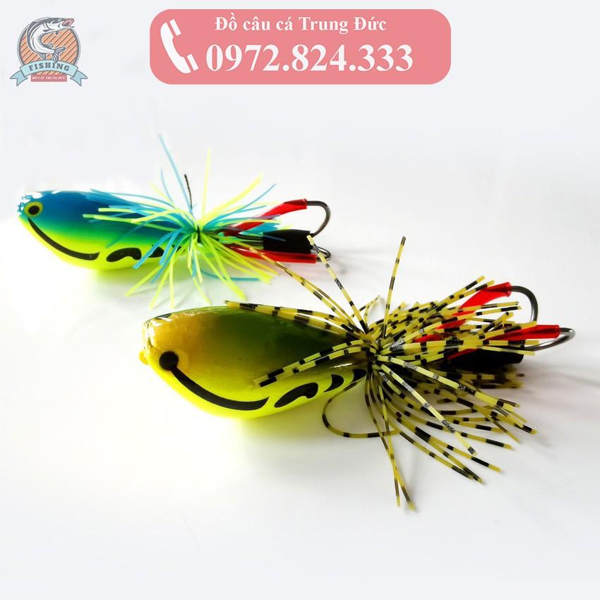 Mồi giả câu lure cá lóc, Nhái hơi Thunder Frog 8,6g siêu nhậy