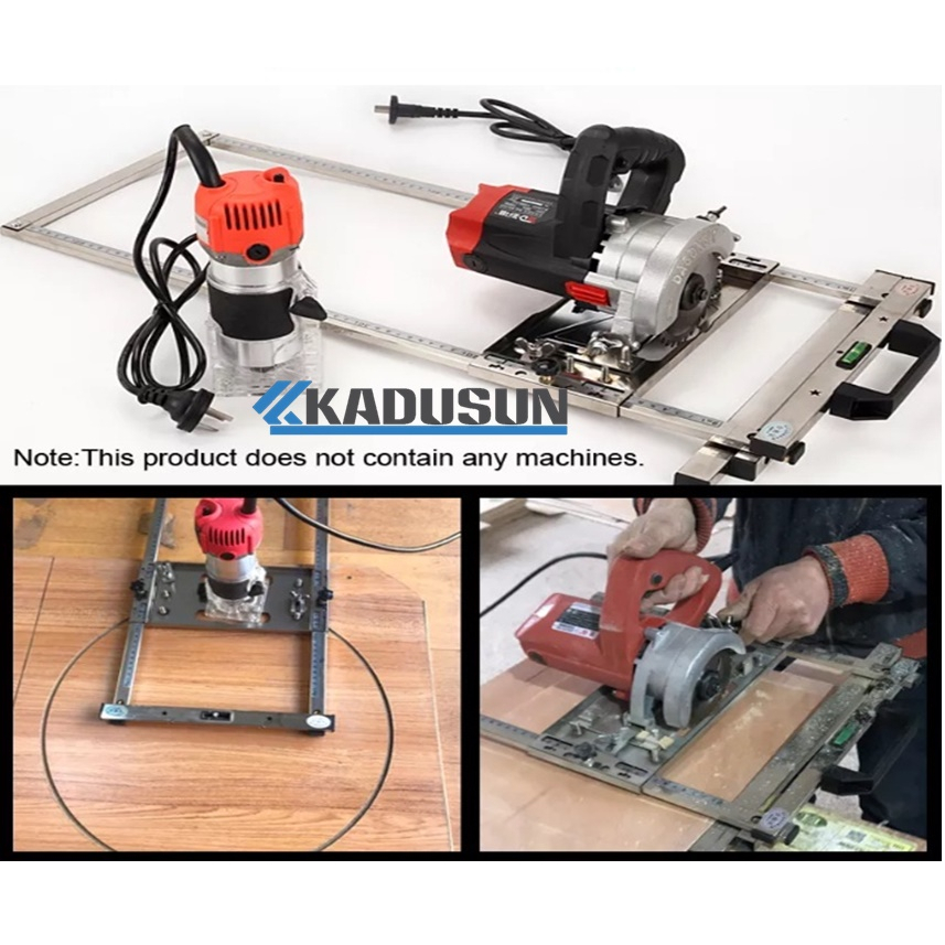 Khung cữ cố định máy cắt Kadusun | Chất liệu inox | Thép không gỉ cao cấp | Cắt gỗ | Gạch | đá | Thạch cao  | Hàng Nhập Khẩu [KADUSUN TOOLS]