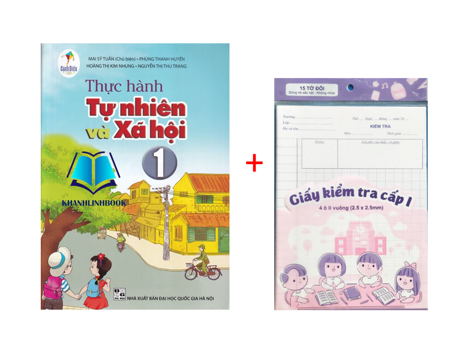 Sách - Thực hành Tự nhiên Xã hội 1