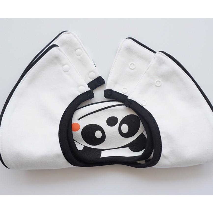 Yếm tròn xoay hình thú cho bé, cotton 100%, style Hàn quốc cho bé.