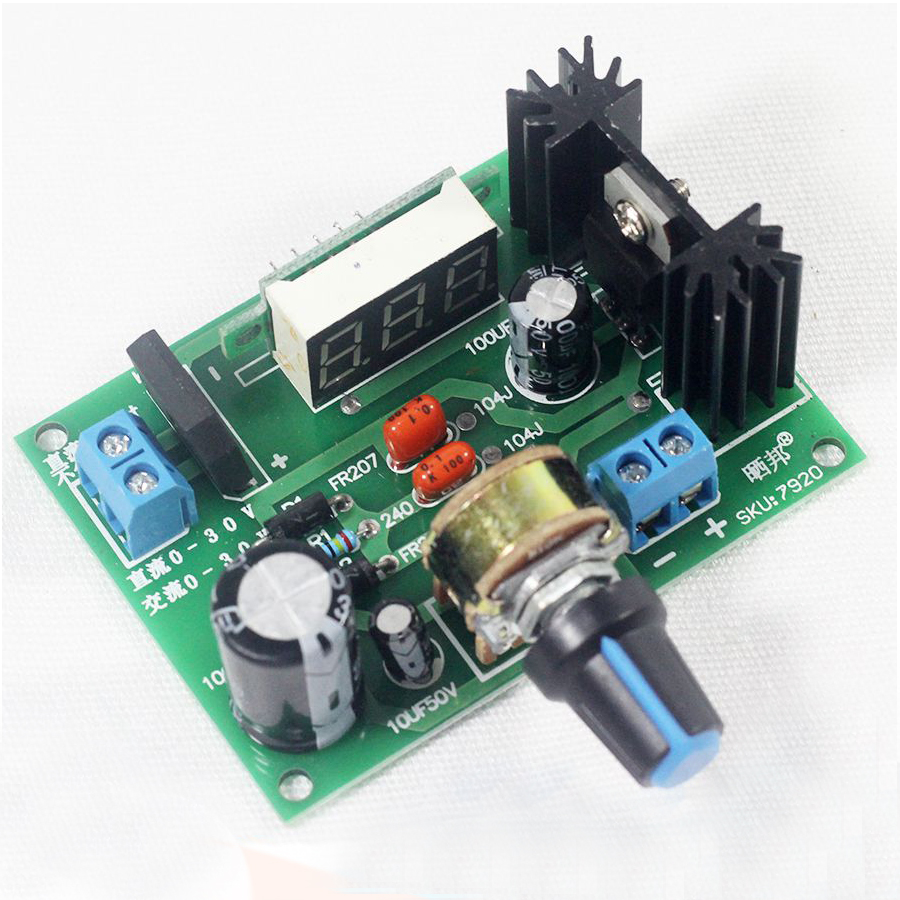 Module Nguồn LM317 INPUT 3-30VDC/3-20VAC V2