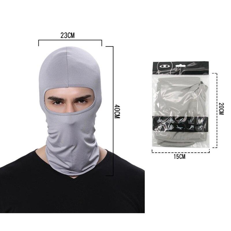 Cycling Balaclava Motorcycle Face Mask Breathable bandana Full Cover Face Scarf Hat lycra Ski Neck Summer Sun UV Protection