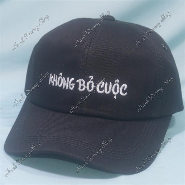 Set Nón Cặp Bucket &amp; Cap Không Bỏ Cuộc (KBC01);(KKB01) - Combo Không Bỏ Cuộc