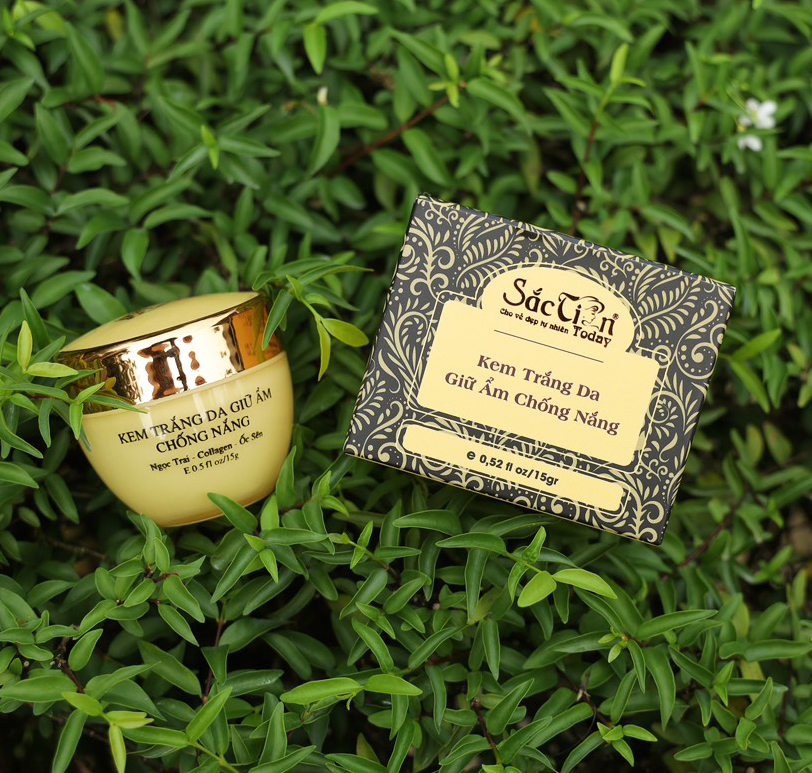Kem Trắng Da Giữ Ẩm Chống Nắng 15g Sắc Tiên Today (hộp đen)