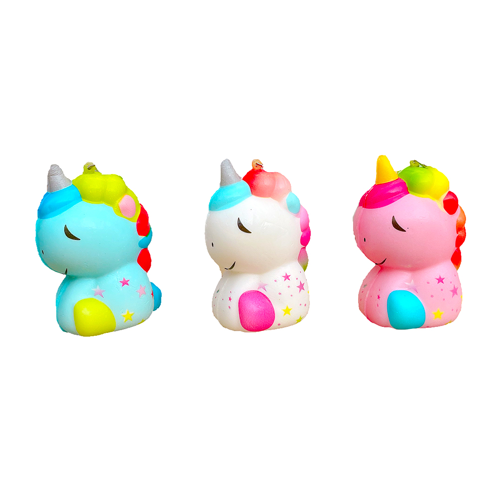 Squishy Unicorn , squishy pony , squishy chậm tăng , squishy ngựa pony ú ù xinh xắn kiểu dáng nhỏ nhắn - Giao màu ngẫu nhiên - Tặng kèm dây treo móc khoá