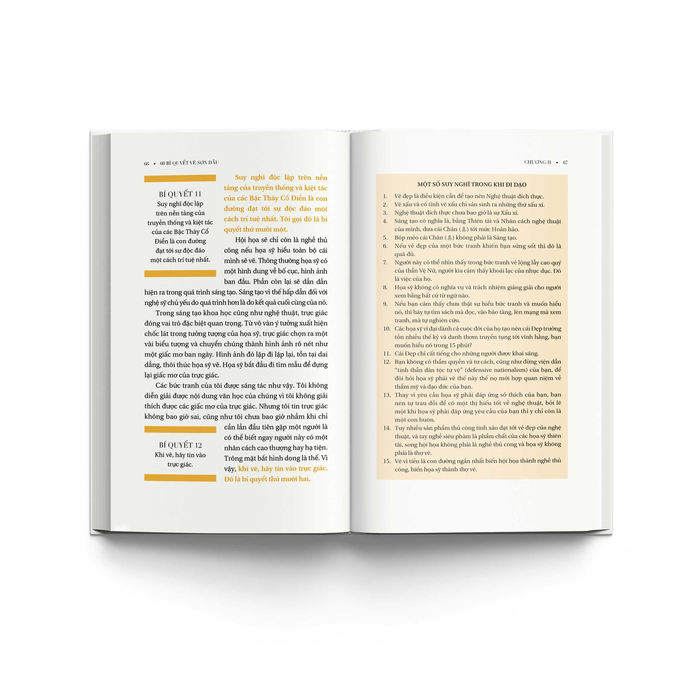 60 bí quyết vẽ sơn dầu