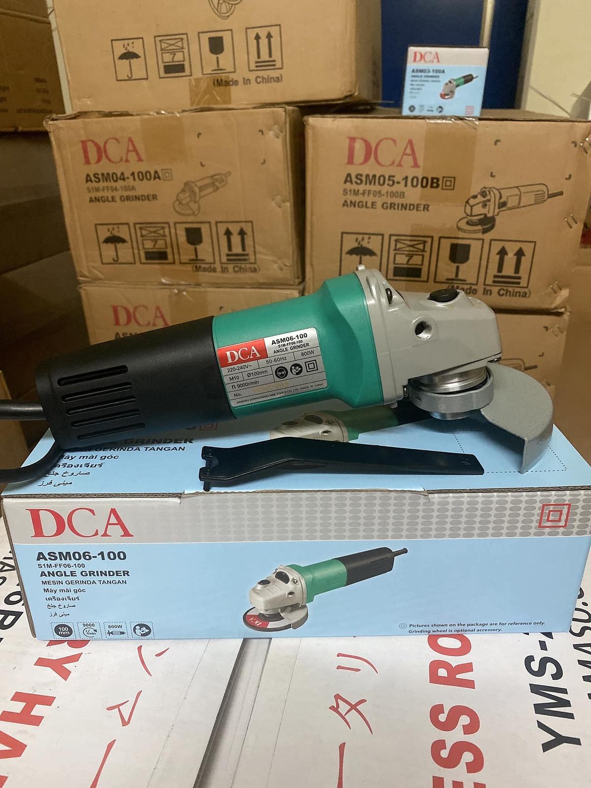 MÁY MÀI GÓC 100MM 800W DCA ASM06-100 - HÀNG CHÍNH HÃNG