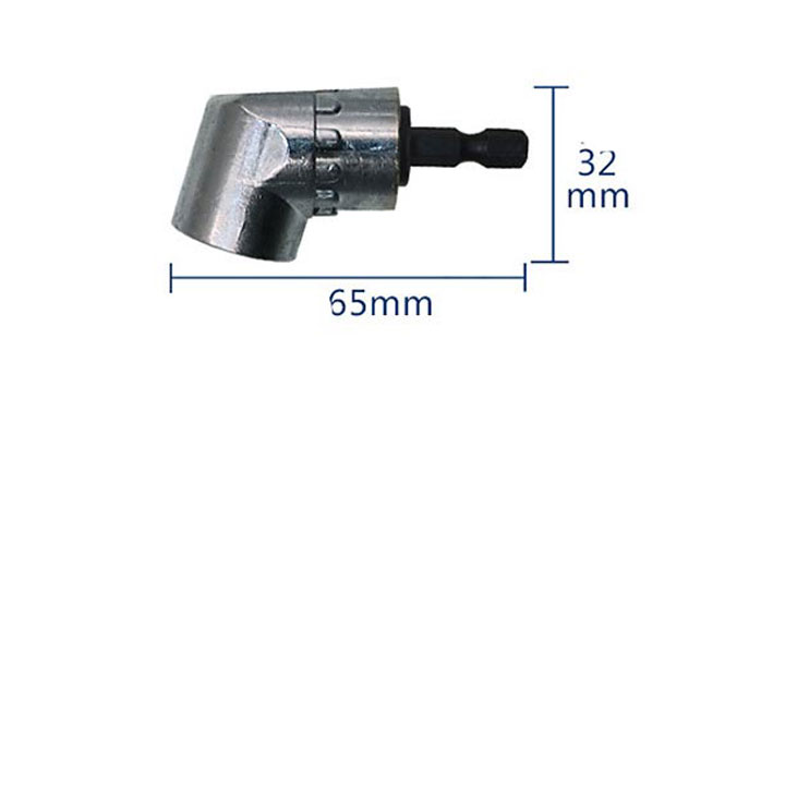 Đầu chuyển hướng chuôi lục giác và bộ tua vít (1 đầu chuyển hướng + 33 đầu vặn vít) dùng cho máy khoan pin và máy khoan điện