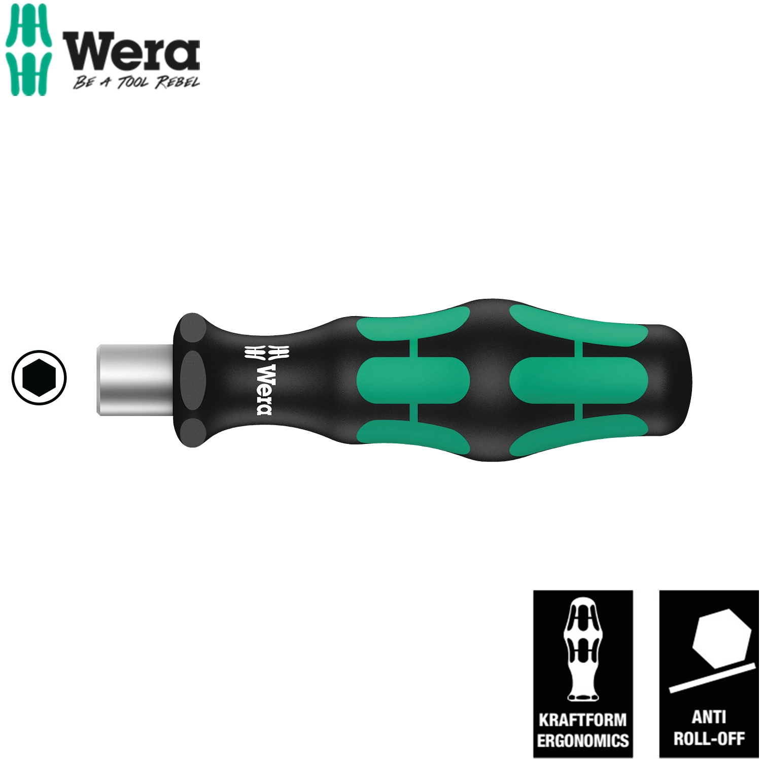 Cán gắn đầu vít 1/4&quot; từ tính Wera 05051274001 813 Bitholding screwdriver dài 78mm