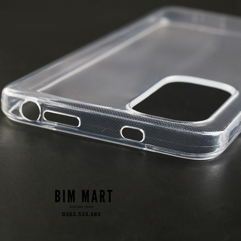 Ốp lưng dành cho Xiaomi Redmi Note 11S silicon dẻo trong suốt cao cấp A+