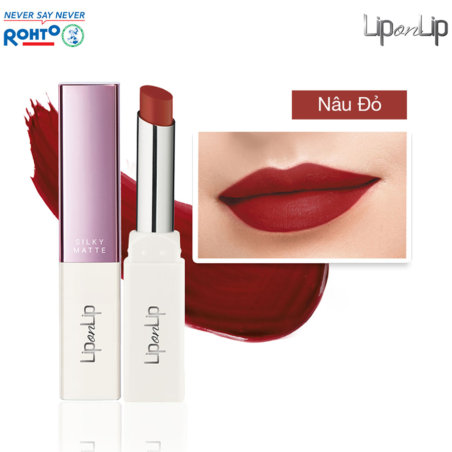 Son Lì Siêu Mịn Dưỡng Tối Ưu Lip On Lip Silky Matte 2.2g