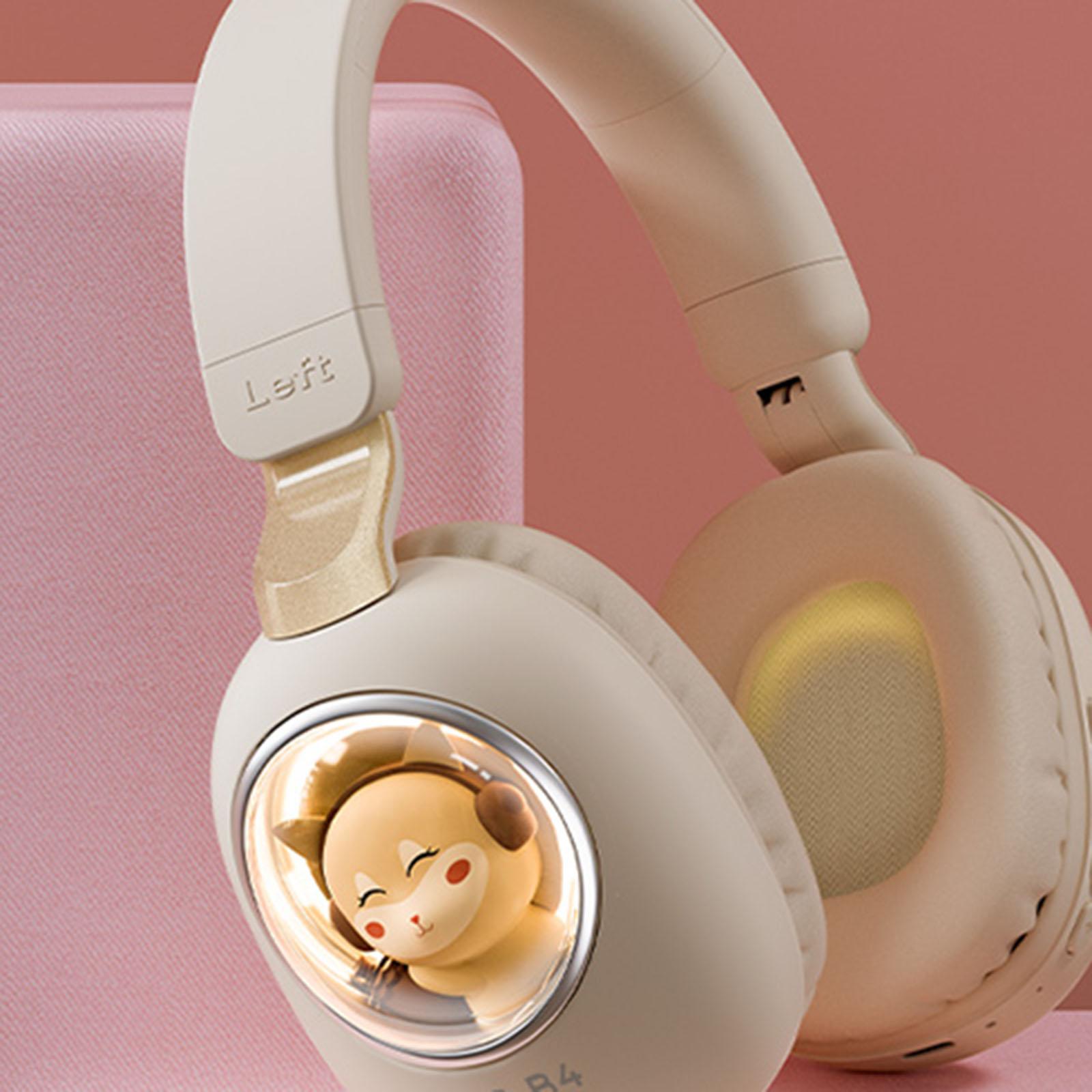 Cute Headphones Over Ear Portable for Gaming Laptop Desktop squirrel
