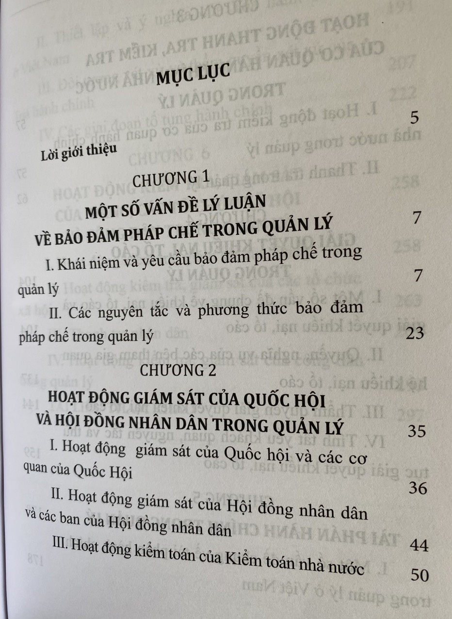 Pháp Chế Trong Quản Lý