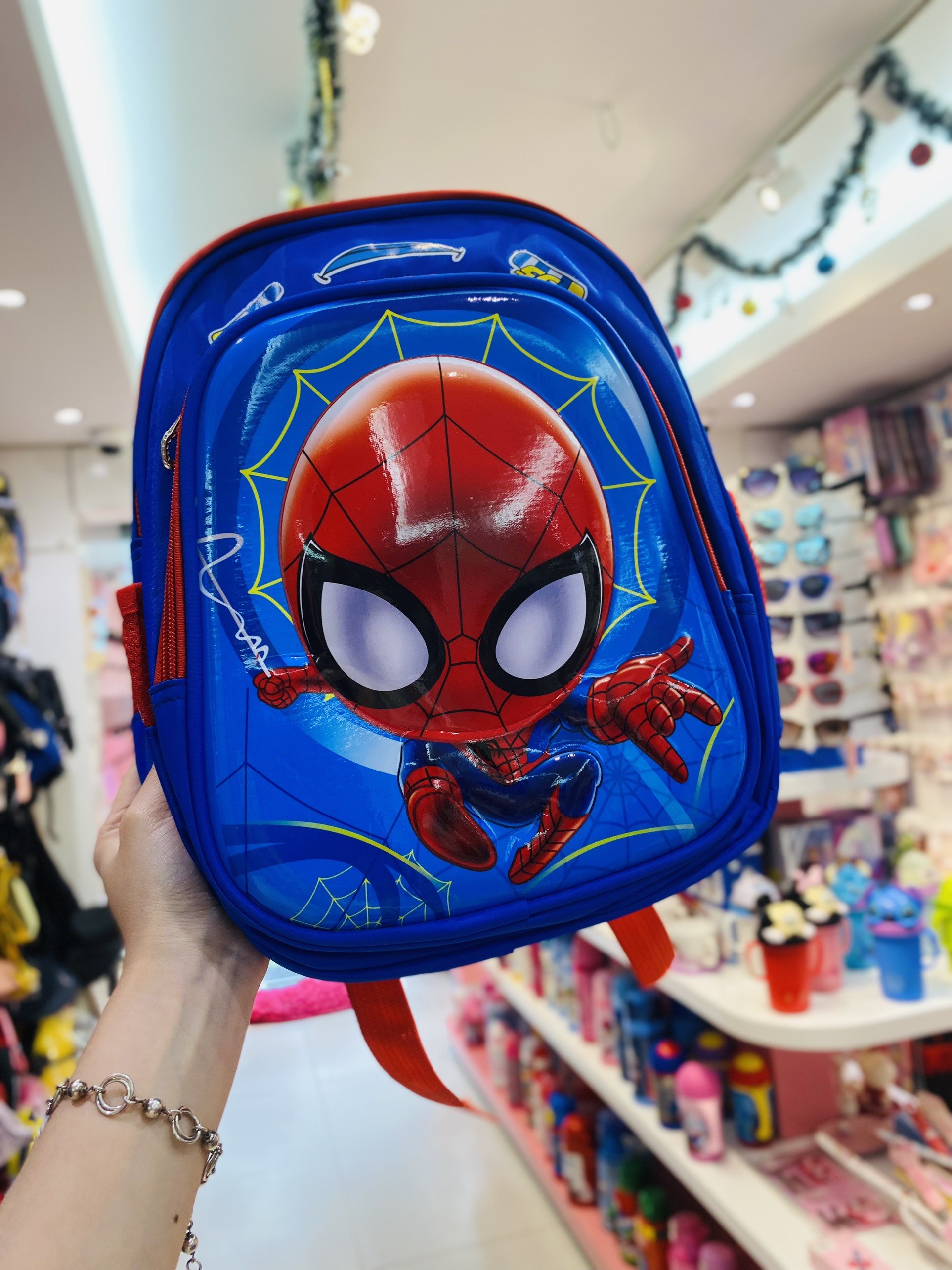 Balo 10* 3D Spiderman cho bé