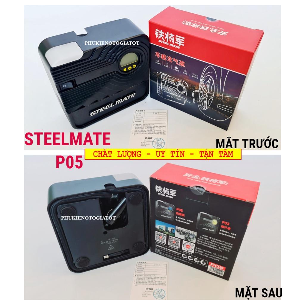 Bơm lốp ô tô STEELMATE P08, P05, P03 chính hãng, bảo hành 12 tháng