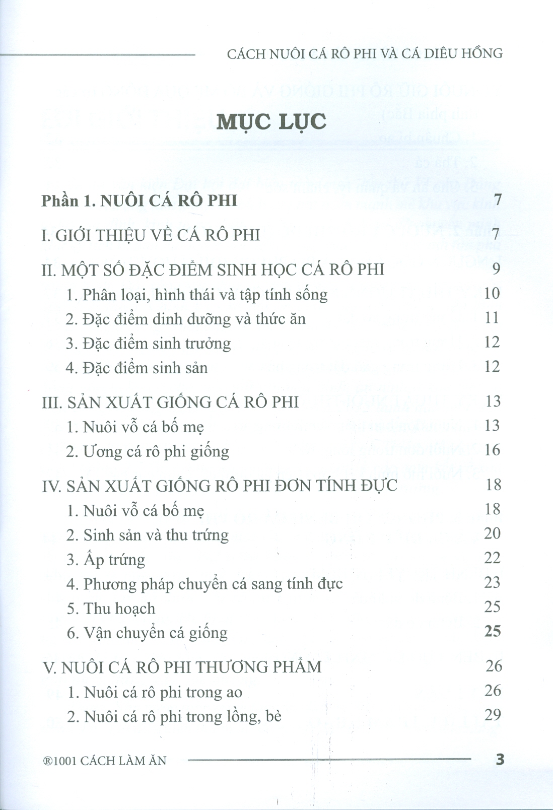 Cách Nuôi Cá Rô Phi Và Diêu Hồng