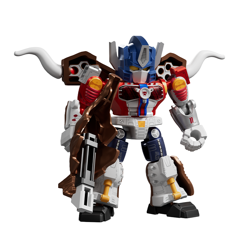Đồ Chơi Blindbox Lắp Ráp Mô Hình Transformers - Defender Version DV07 - Power Of The Beast - Blokees ET62
