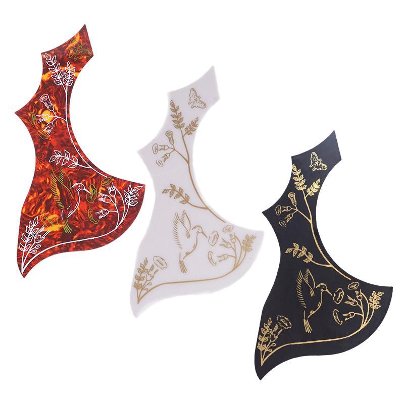 3X Left Handed Acoustic Guitar Pickguard Pick Guard Anti-scratch Plate Red