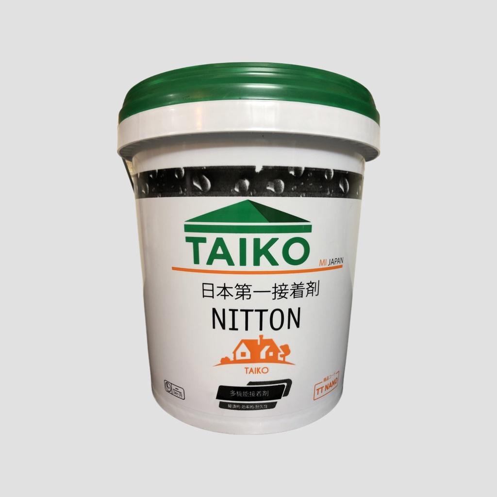 Sơn Chống Thấm TAIKO NITTON - Chống thấm vết nứt mái nhà, sàn nhà vệ sinh, máng xối, tôn, triệt để (Hiệu quả hơn khi pha với xi măng)