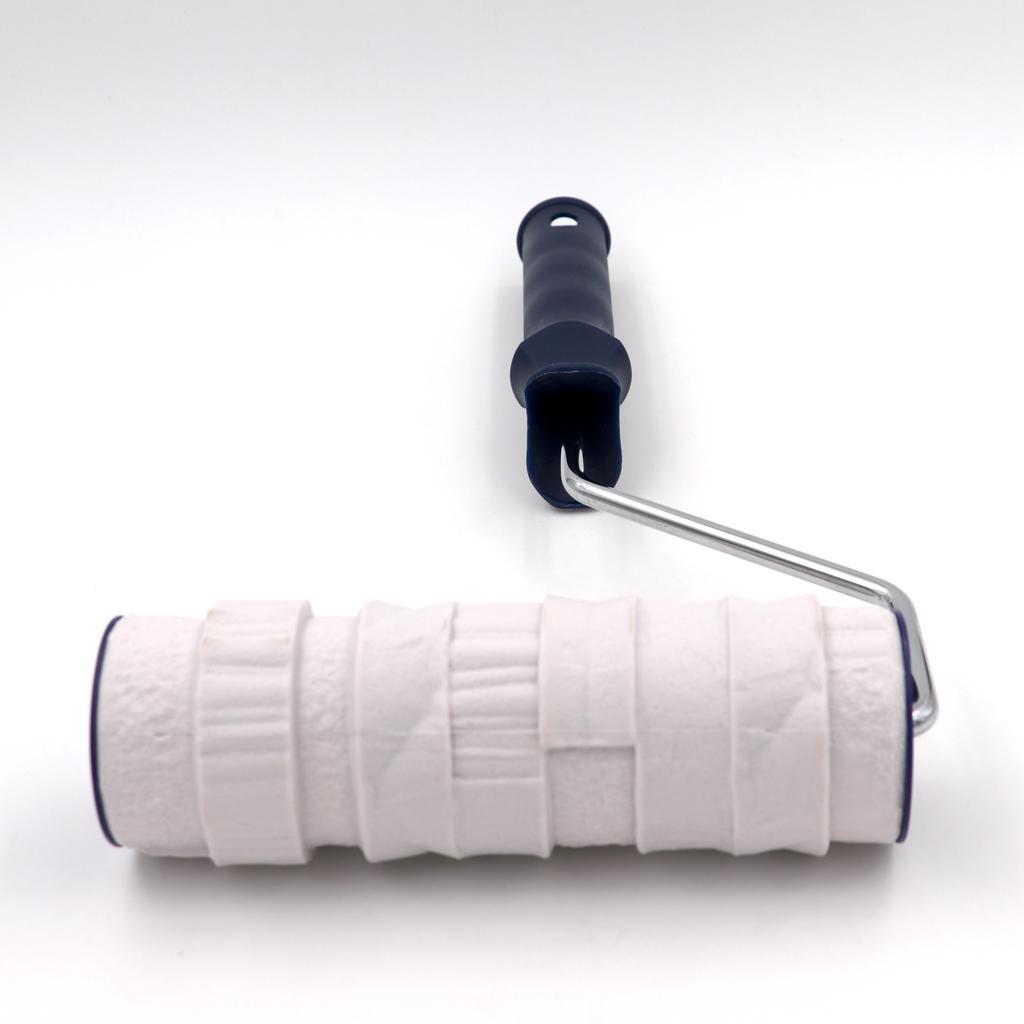 Decorative Rubber Roller For Wall Paint Roller, 8 ", With